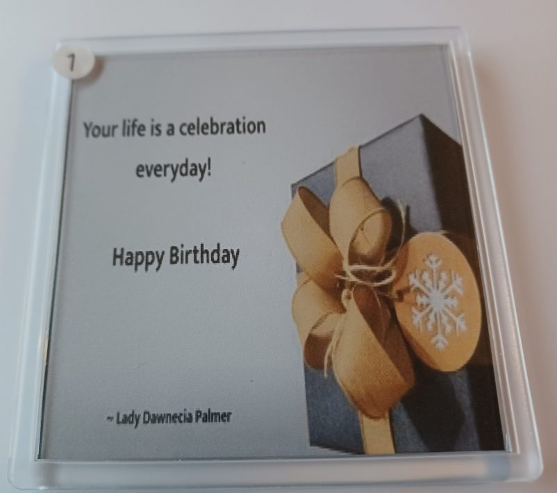 Inspiring Birthday Coasters